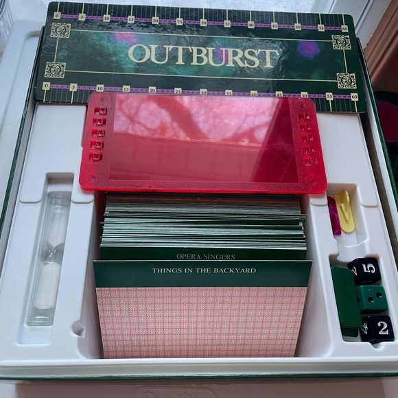 Vintage Outburst Party Board Game 1988 Edition, Great condition - Picture 2 of 9